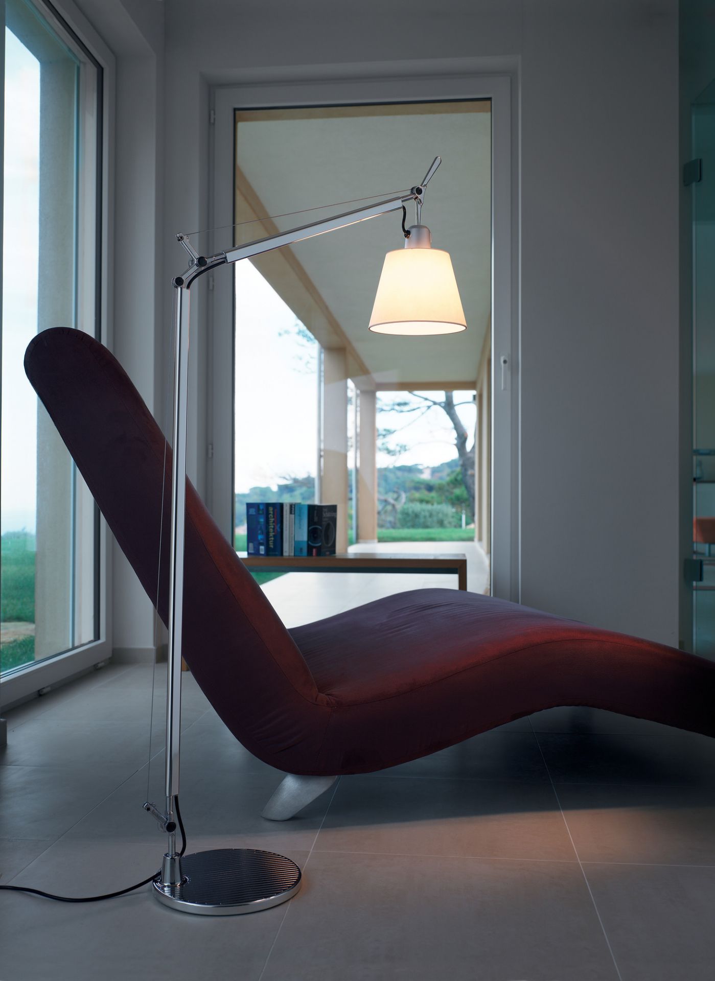 Tolomeo Basculante Reading Floor Stehleuchte BODY mit SCHIRM (Teil 2 von 2) Artemide