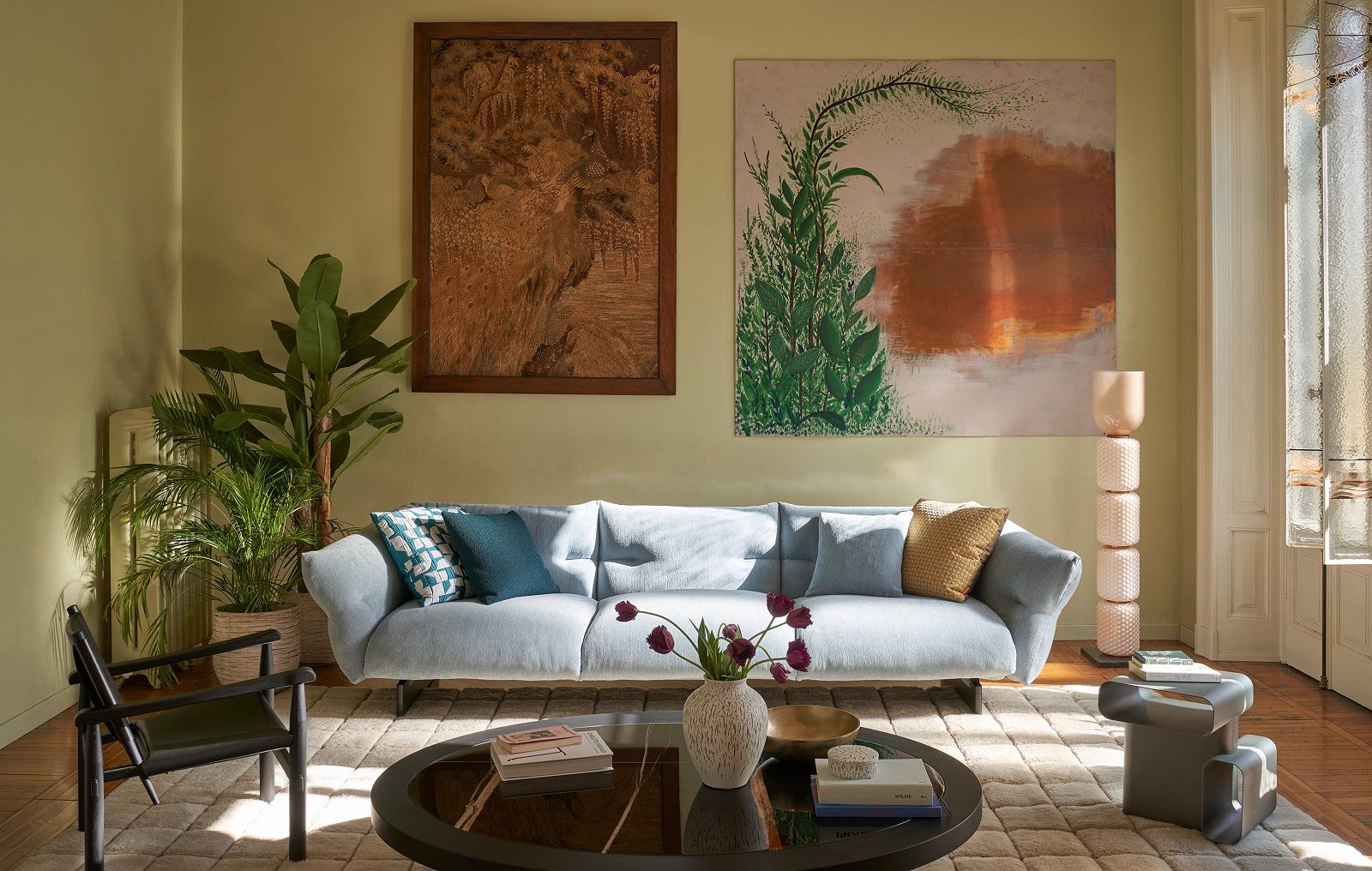 Moncloud lineares Sofa Cassina