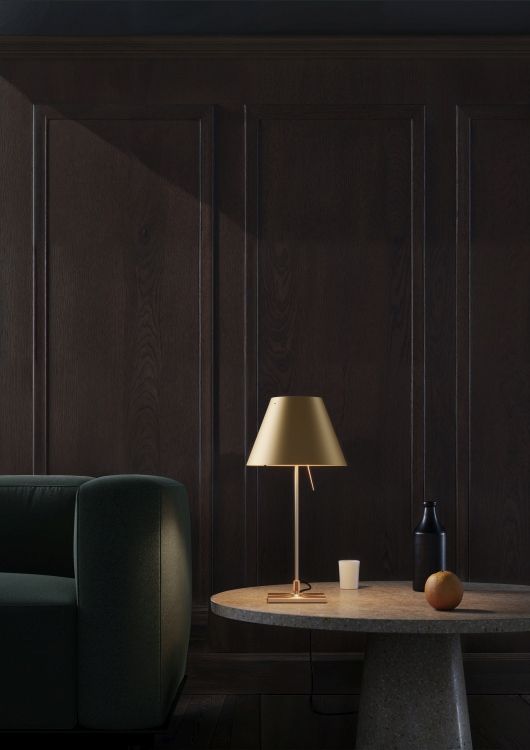 Costanzina Tischleuchte MESSING Luceplan LIMITED EDITION 
