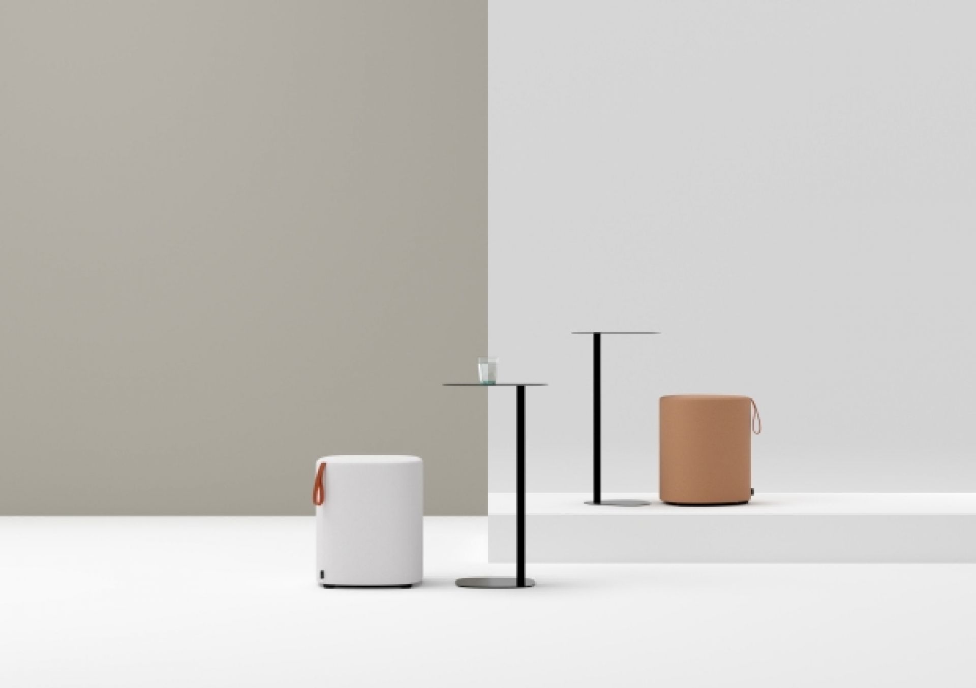 Pully Square Hocker Cascando