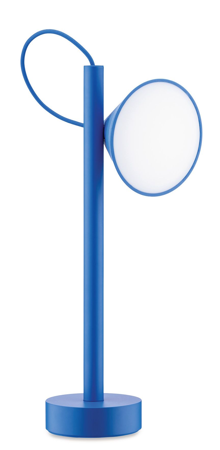 Tsumiki Tragbare Akku Leuchte ME01 Alessi Blau