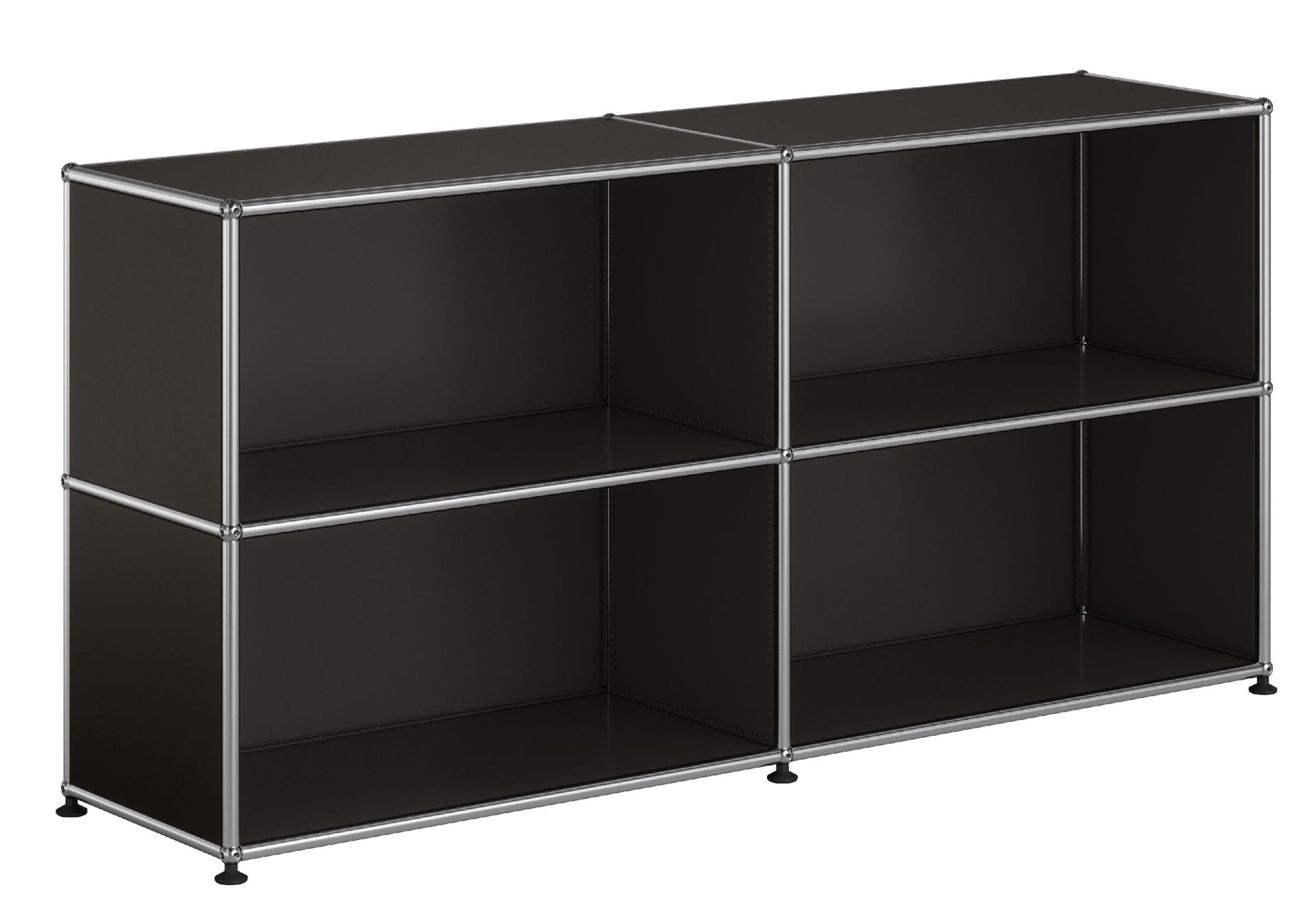 USM Haller Sideboard M67 offen mit vier Fächern QUICK SHIP