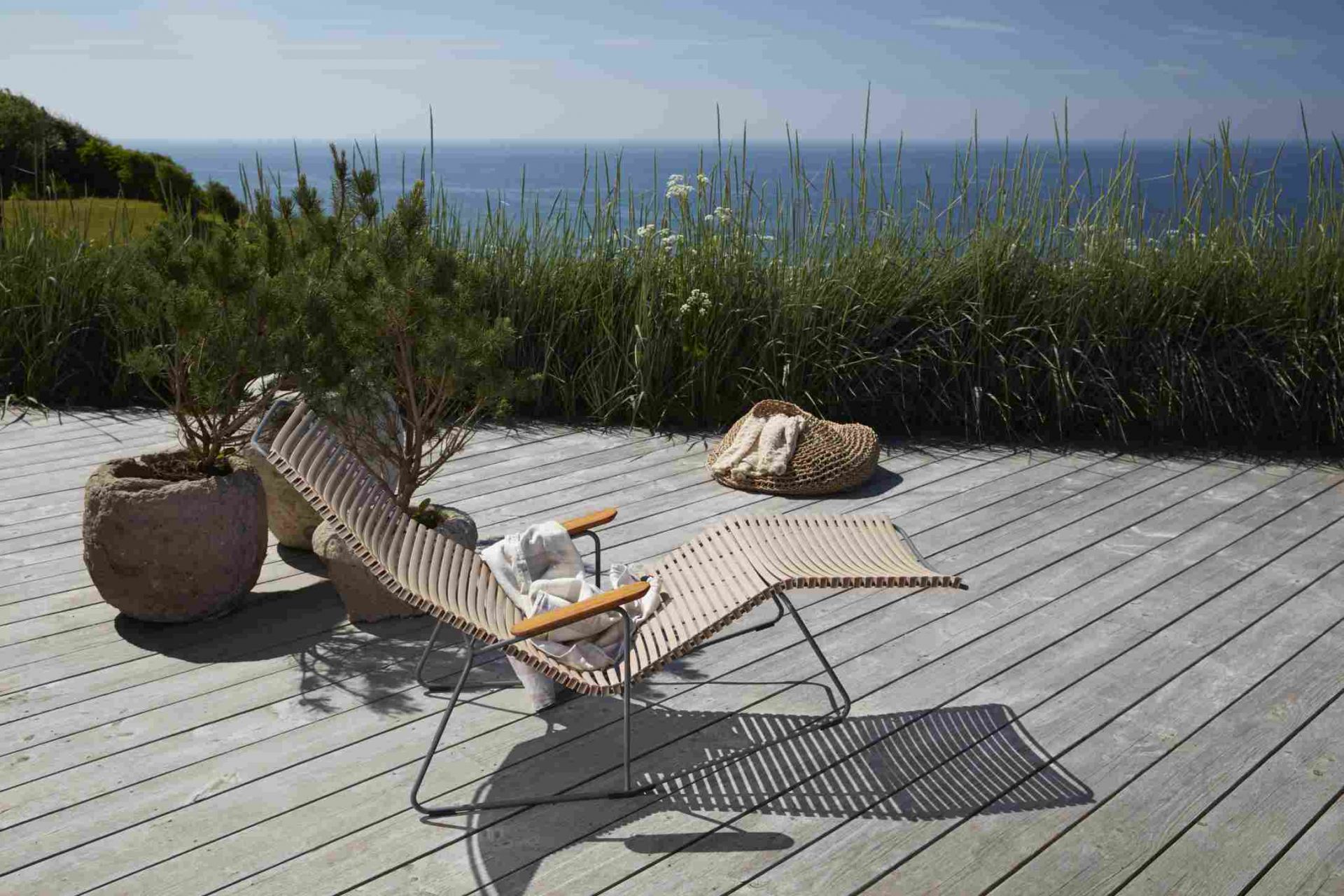 Click Sunlounger Outdoor Sonnenliege Houe