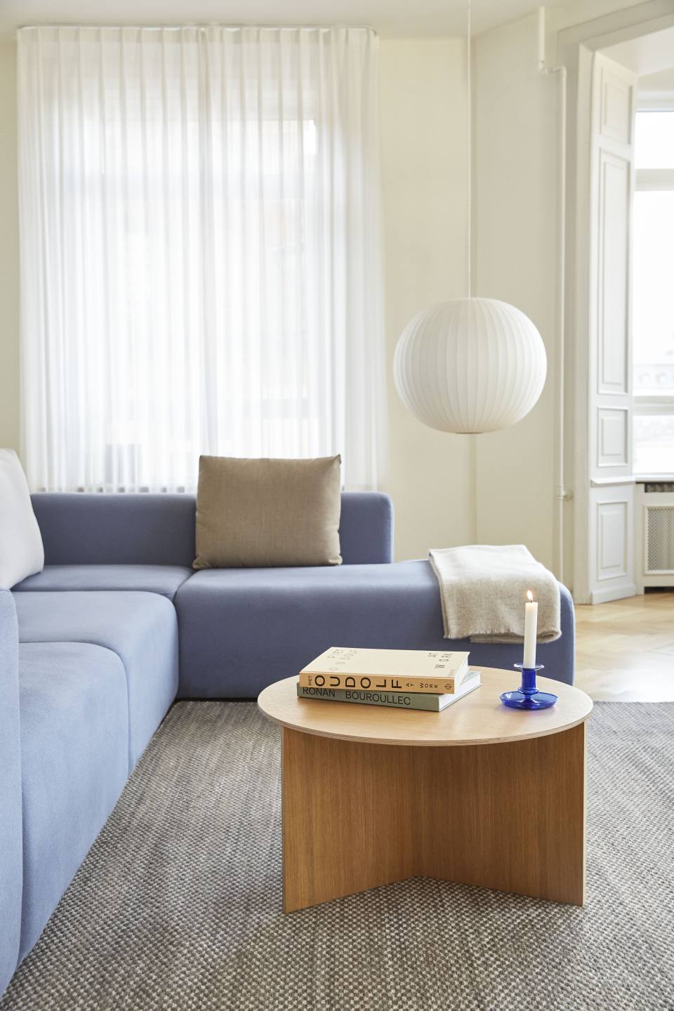 Mags Sofa Corner Combination 2 Low Armrest mit Armlehne rechts Hay