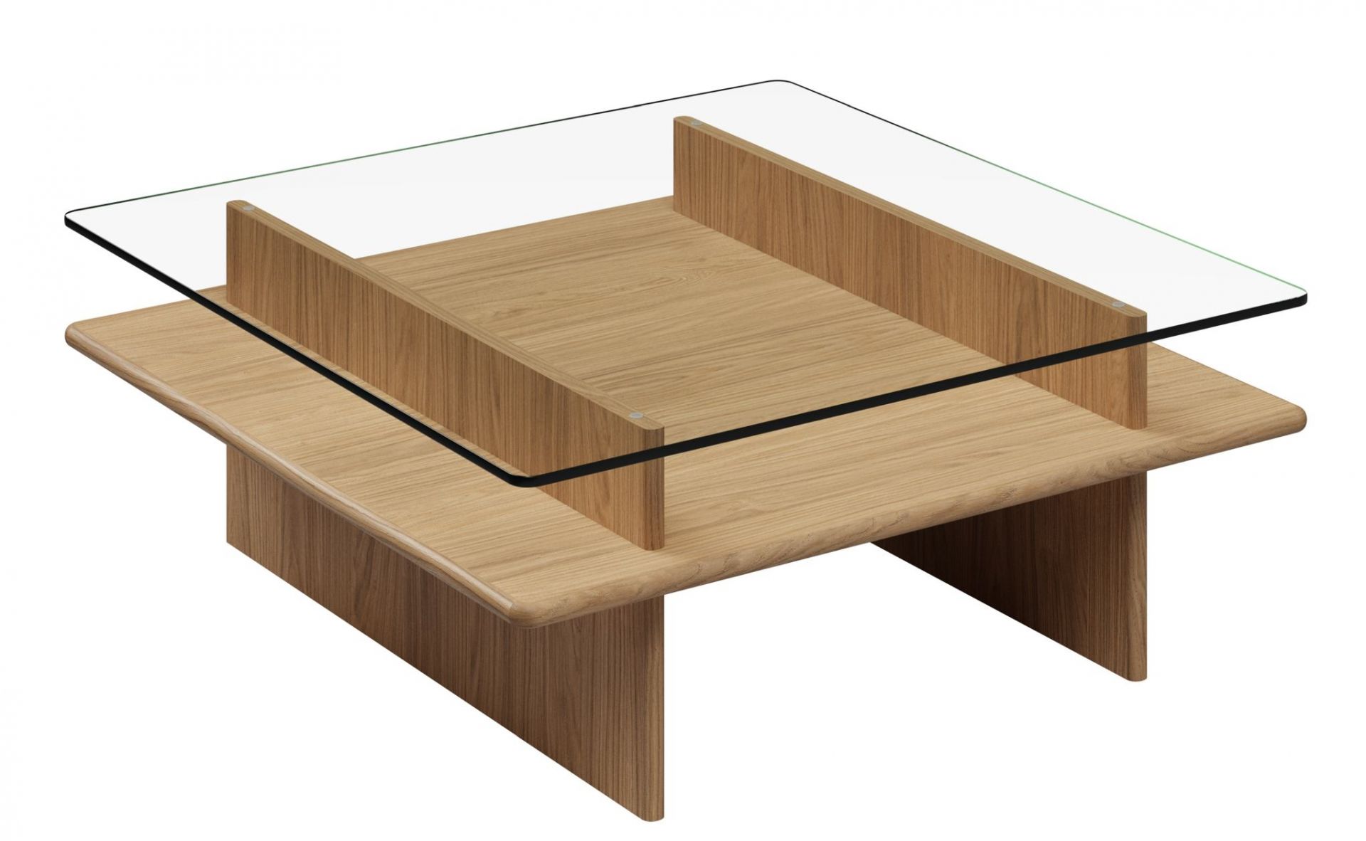 Parallel Coffee Table Couchtisch 90x90 cm Woud