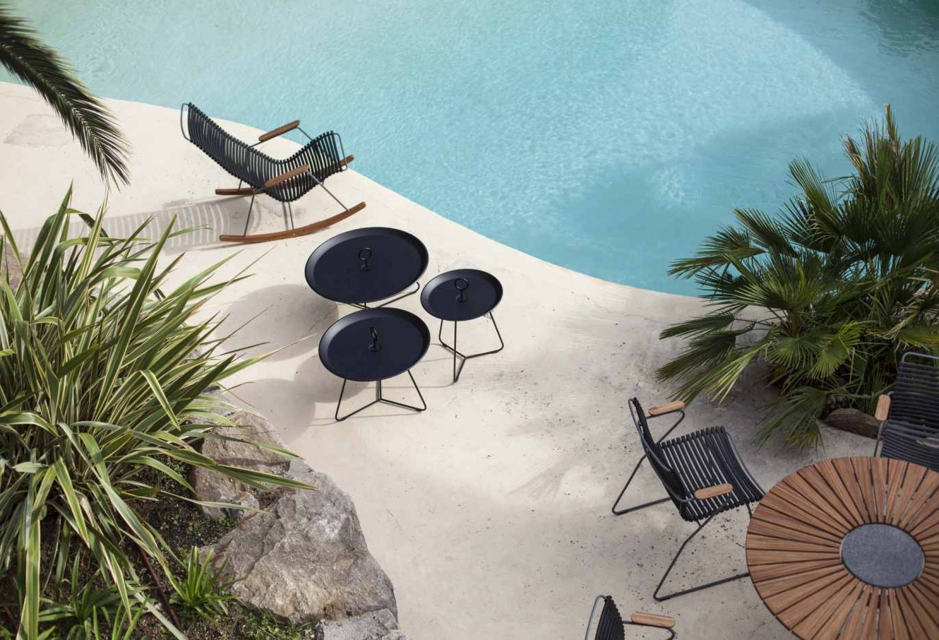 Click Dining Stuhl mit Armlehne Outdoor Houe