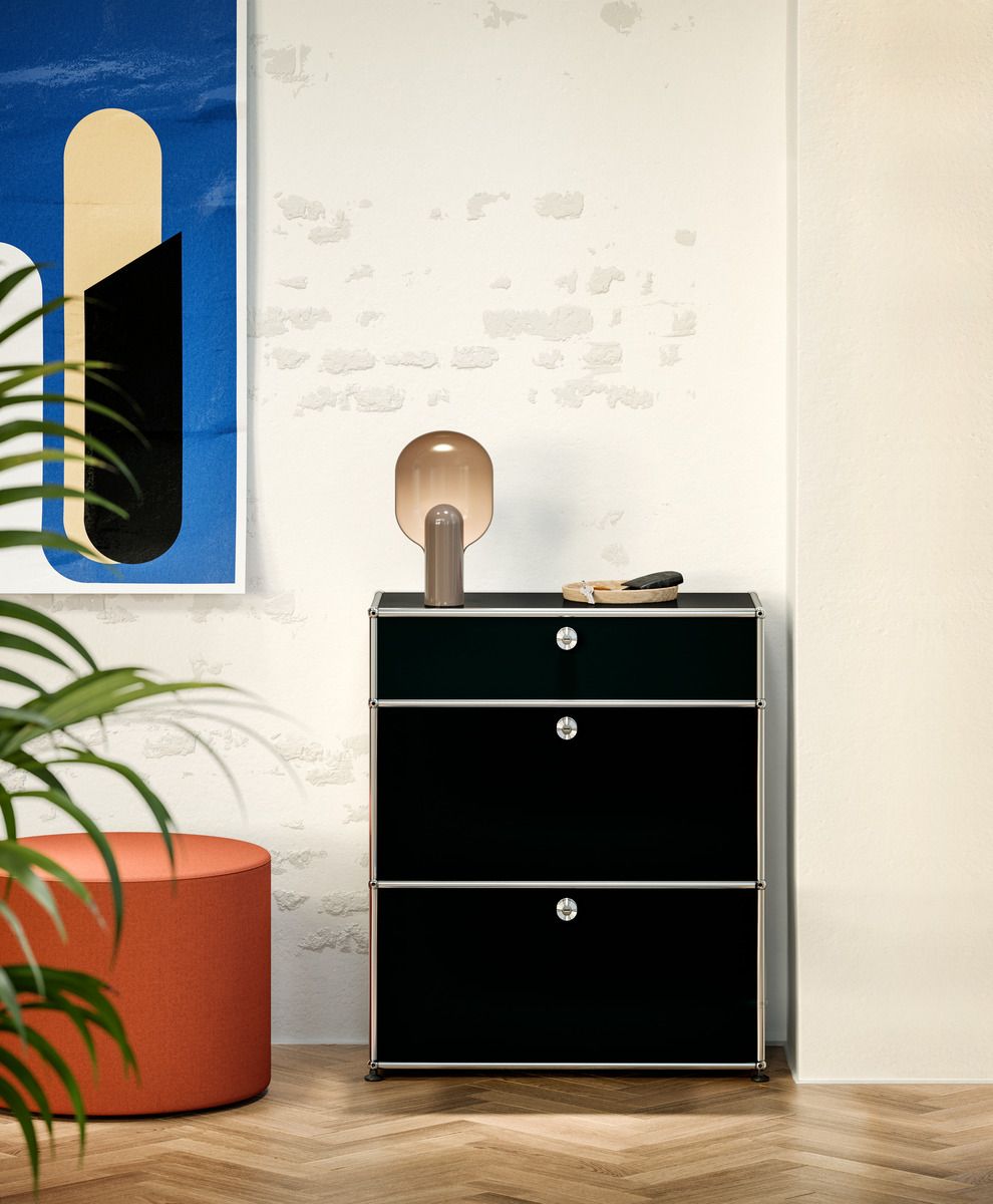 USM Haller Highboard M25 mit 2 Klappen – beige
