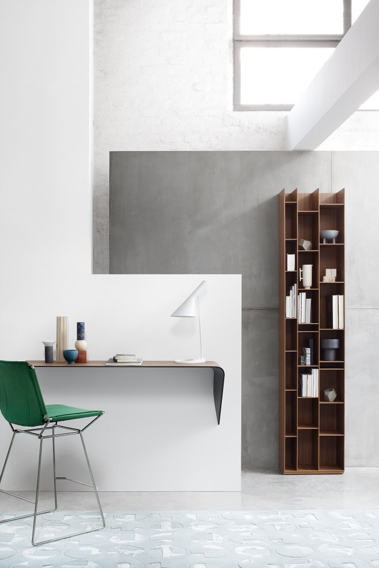 Random Wood Bookcase Bücherregal 3C MDF Italia 