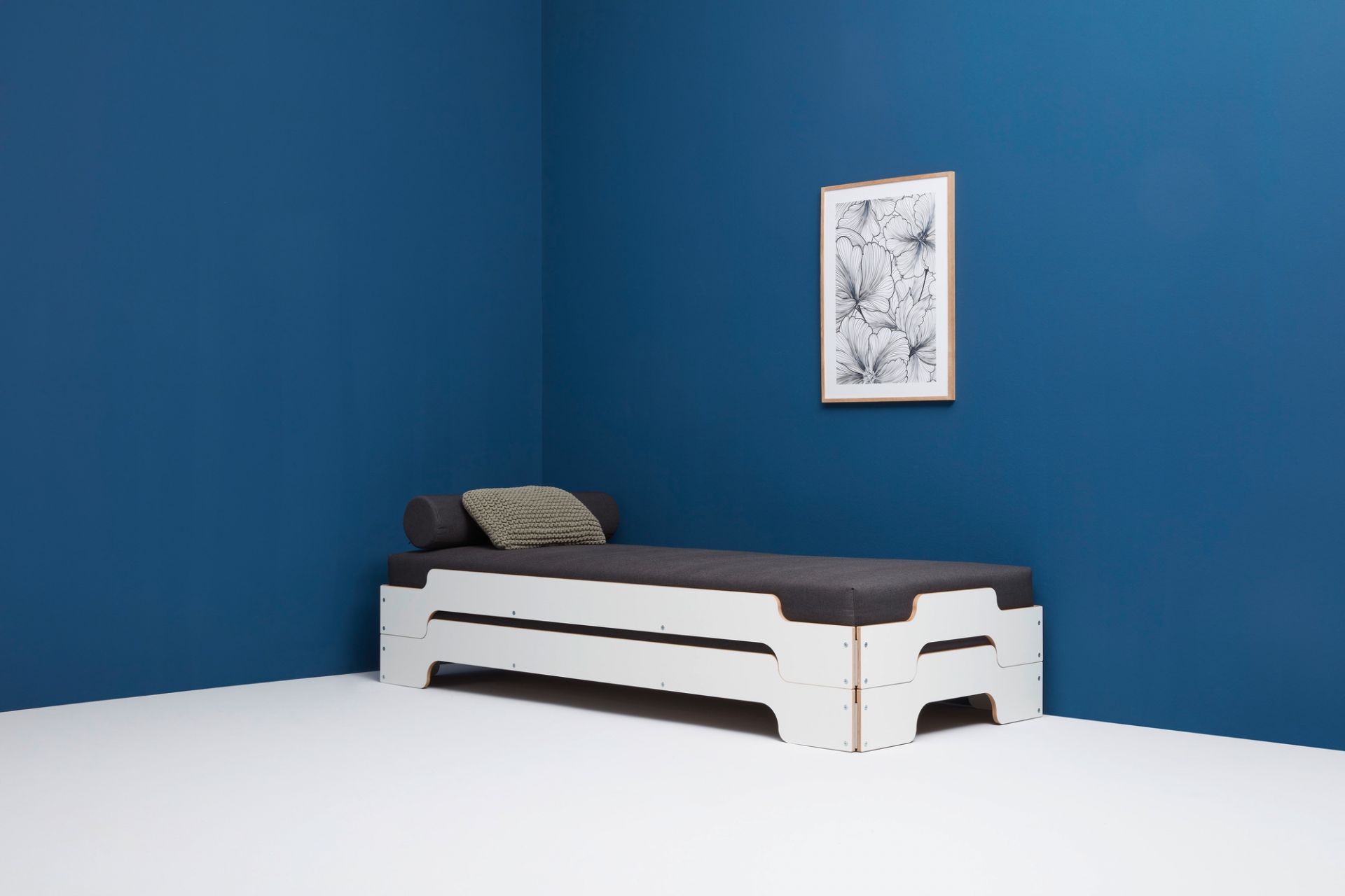 Stapelliege CPL Weiß Klassik Höhe Müller Möbelwerkstätten 200x90 cm