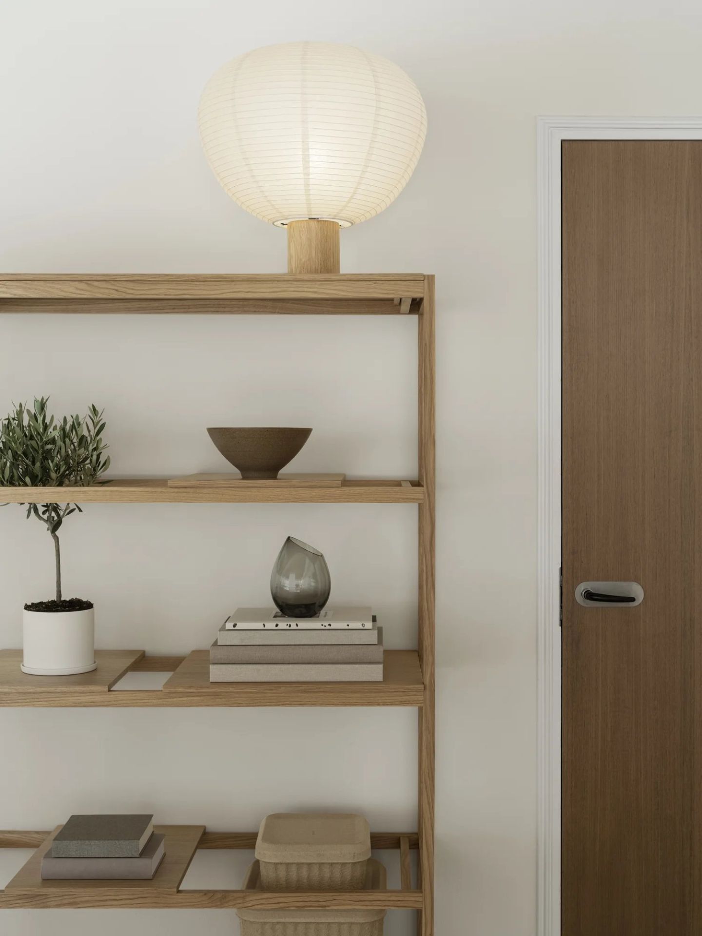 Kami Reispapier Tischleuchte Blomus