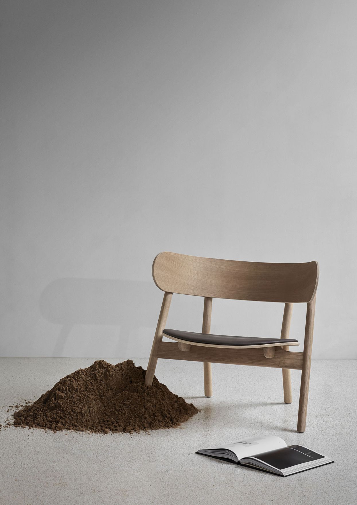 Oaki Lounge Chair mit Polster Northern