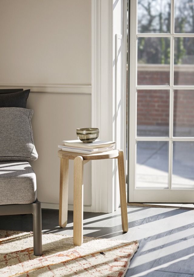 Nomad Stool Hocker Skagerak by Fritz Hansen
