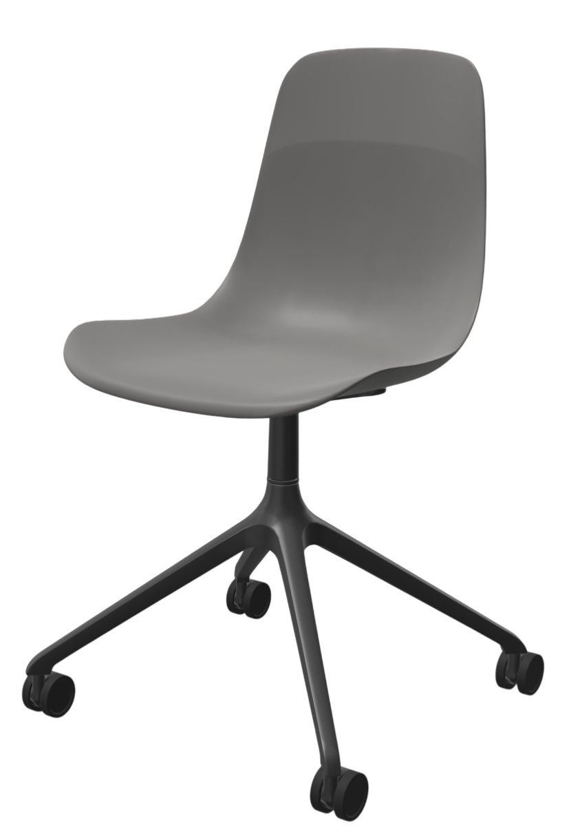 Elephantino Stuhl mit Rollen Kristalia