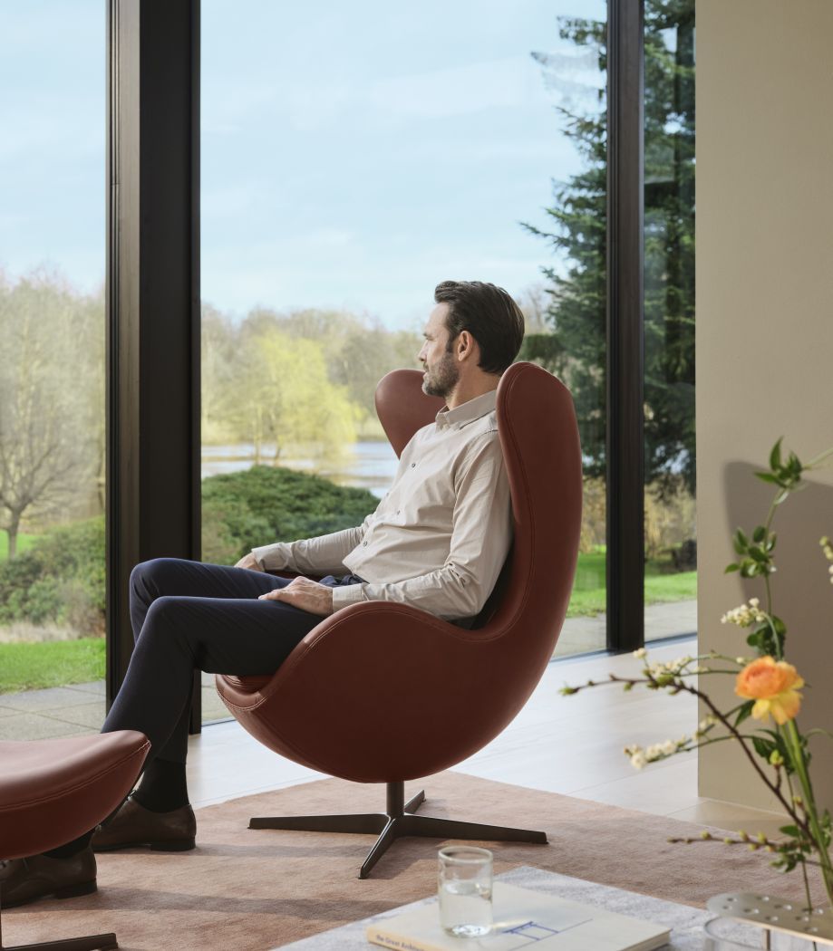 Das Ei / Egg Chair Sessel Fritz Hansen Jubiläumsmodell