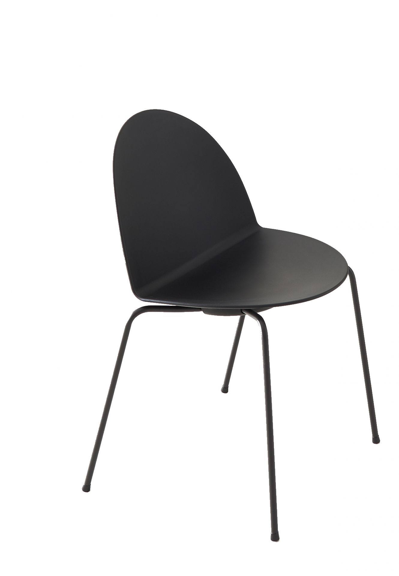 Camel Stuhl mit Vierfußgestell Segis schwarz Camel Stuhl mit Vierfußgestell Segis schwarz