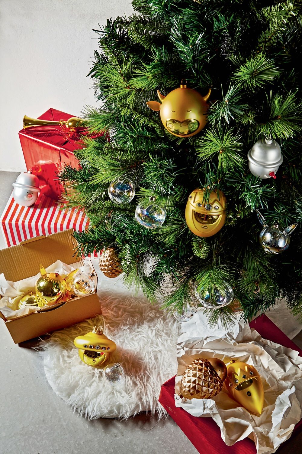 Palle Presepe - Gaspare große Weihnachtskugel Alessi AMJ13 8