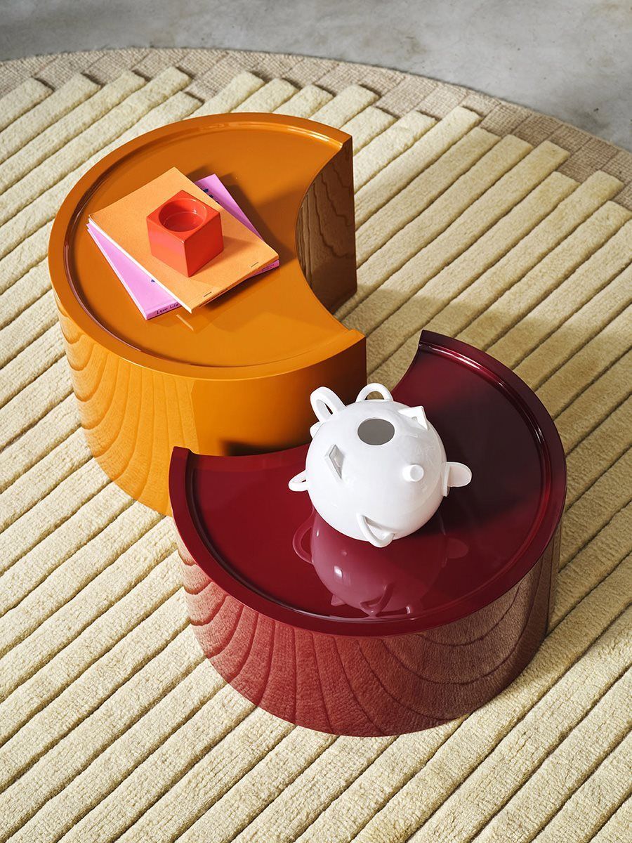 Low Bol Tavolino Beistelltisch / Couchtisch Zanotta