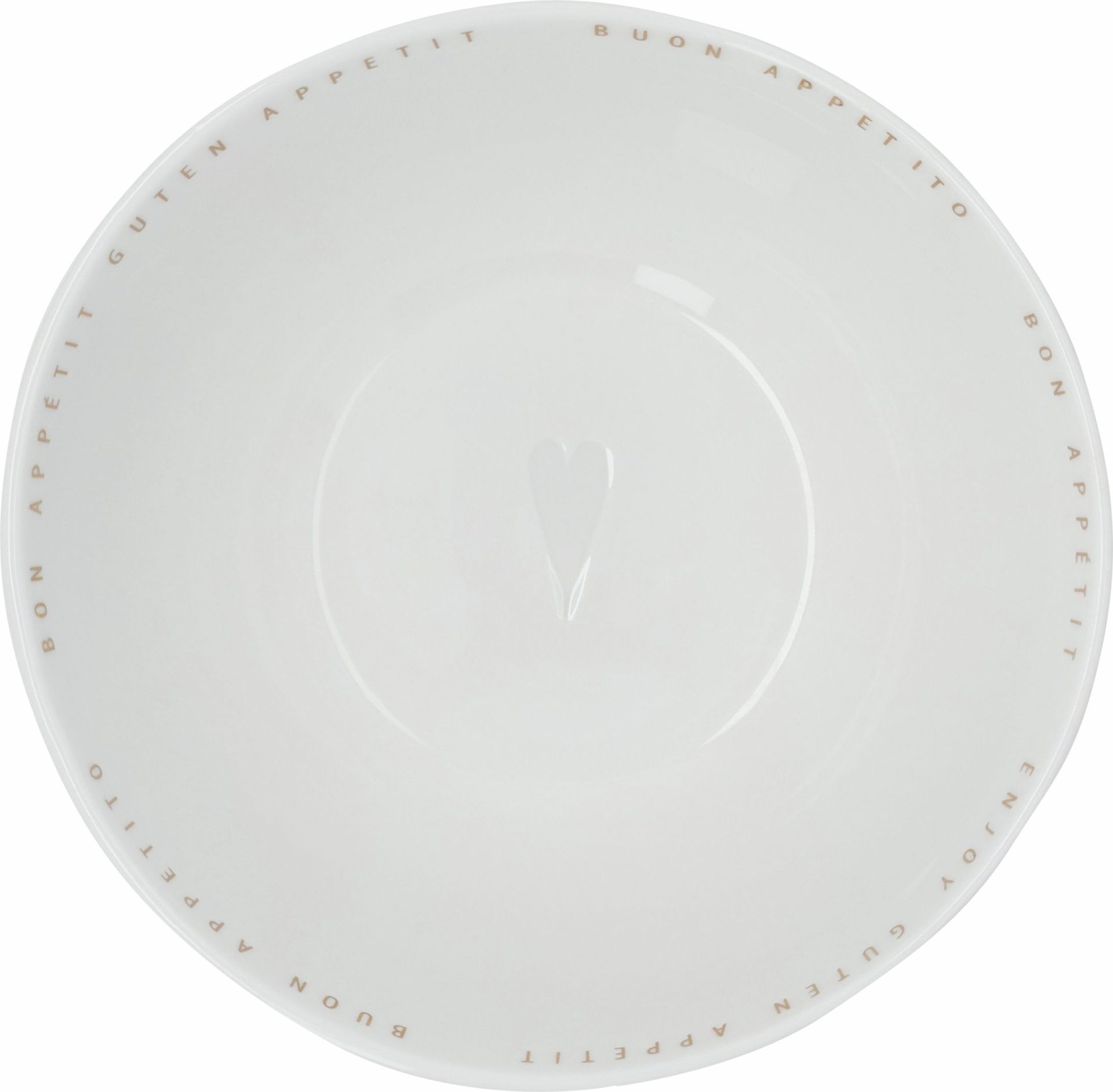 Schüssel Guten Appetit Räder