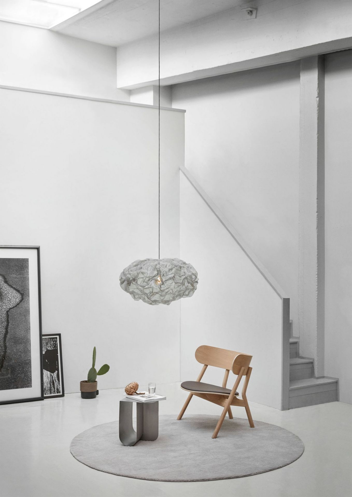 Oaki Lounge Chair mit Polster Northern