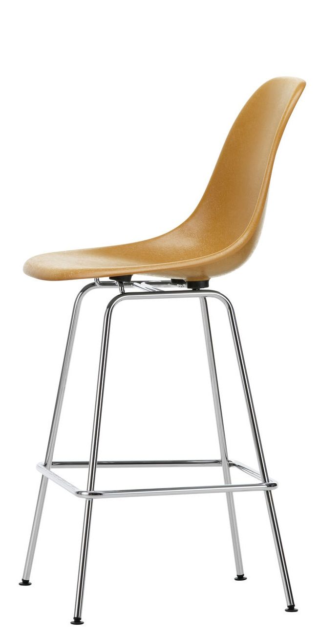 Eames Fiberglass Bar Stool Medium Barhocker Vitra