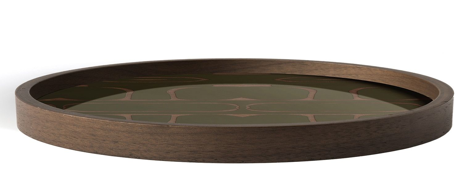 Second Nature Valet Trays Tablett Rund Ethnicraft