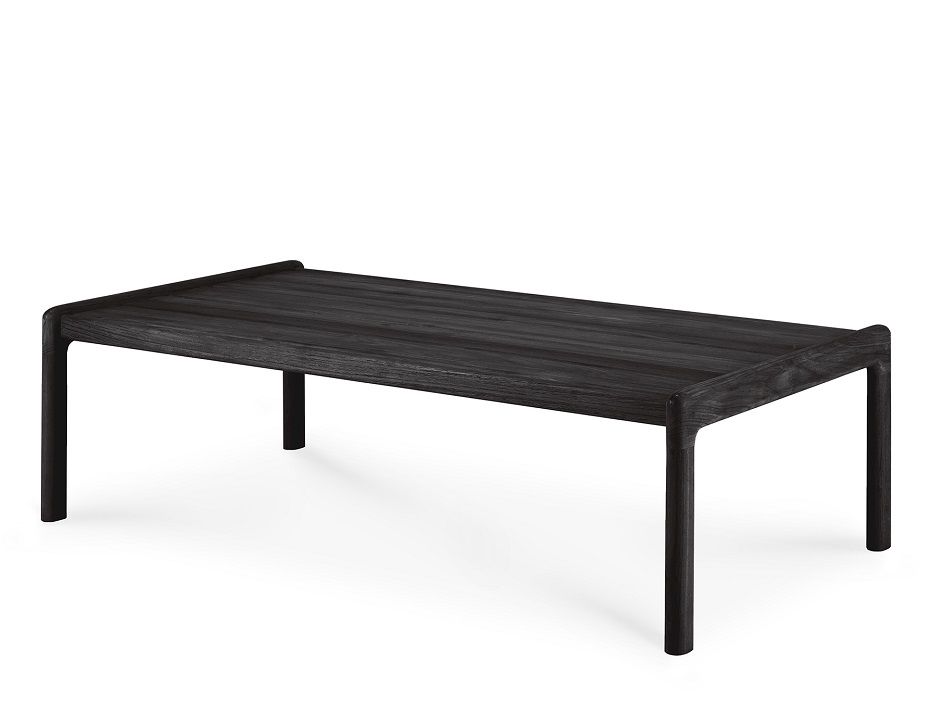 Jack Outdoor Couchtisch Teak schwarz lackiert Ethnicraft