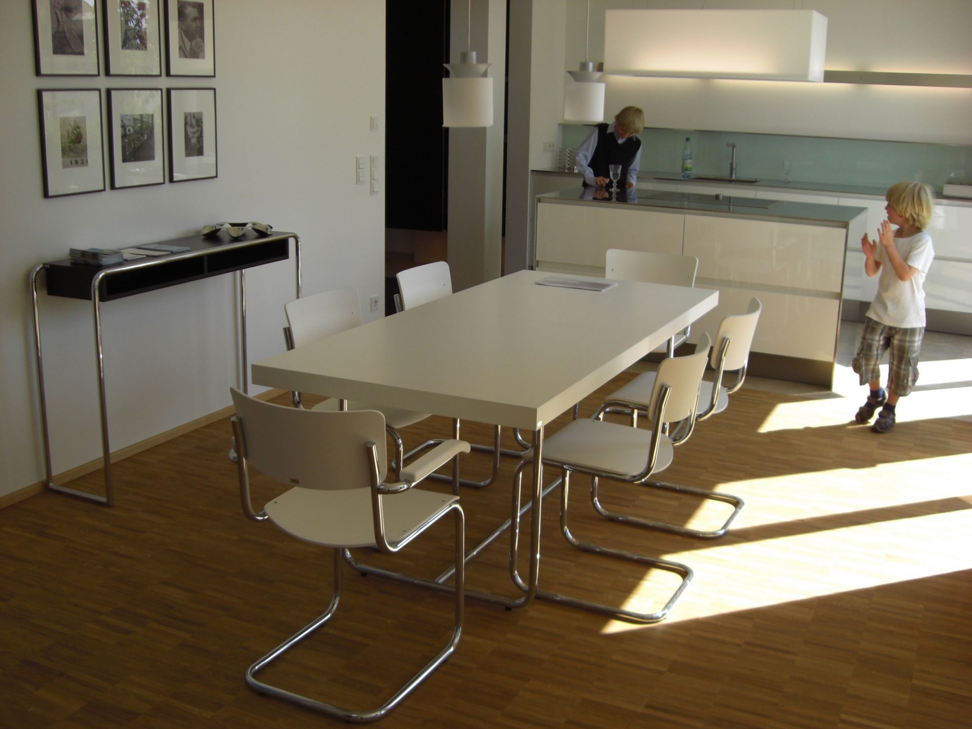 S 43 Stahlrohr Klassiker Freischwinger SCHWARZ - CHROM Thonet EINZELSTÜCK