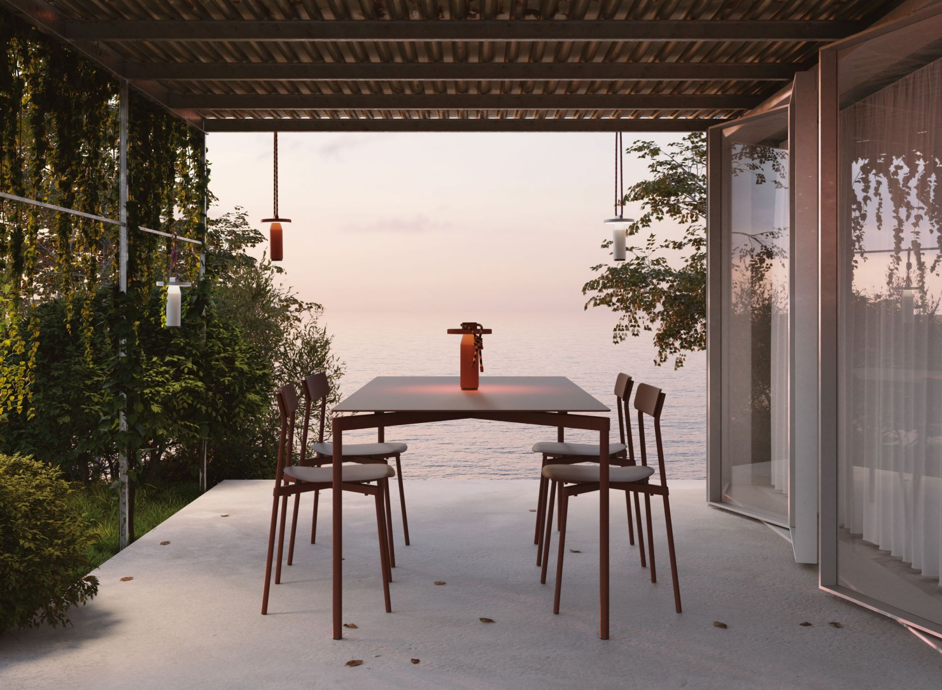 Fromme Dining Table Rectangular Esstisch Rechteckig Petite Friture Coral Fromme Dining Table Rectangular Esstisch Rechteckig Petite Friture Coral