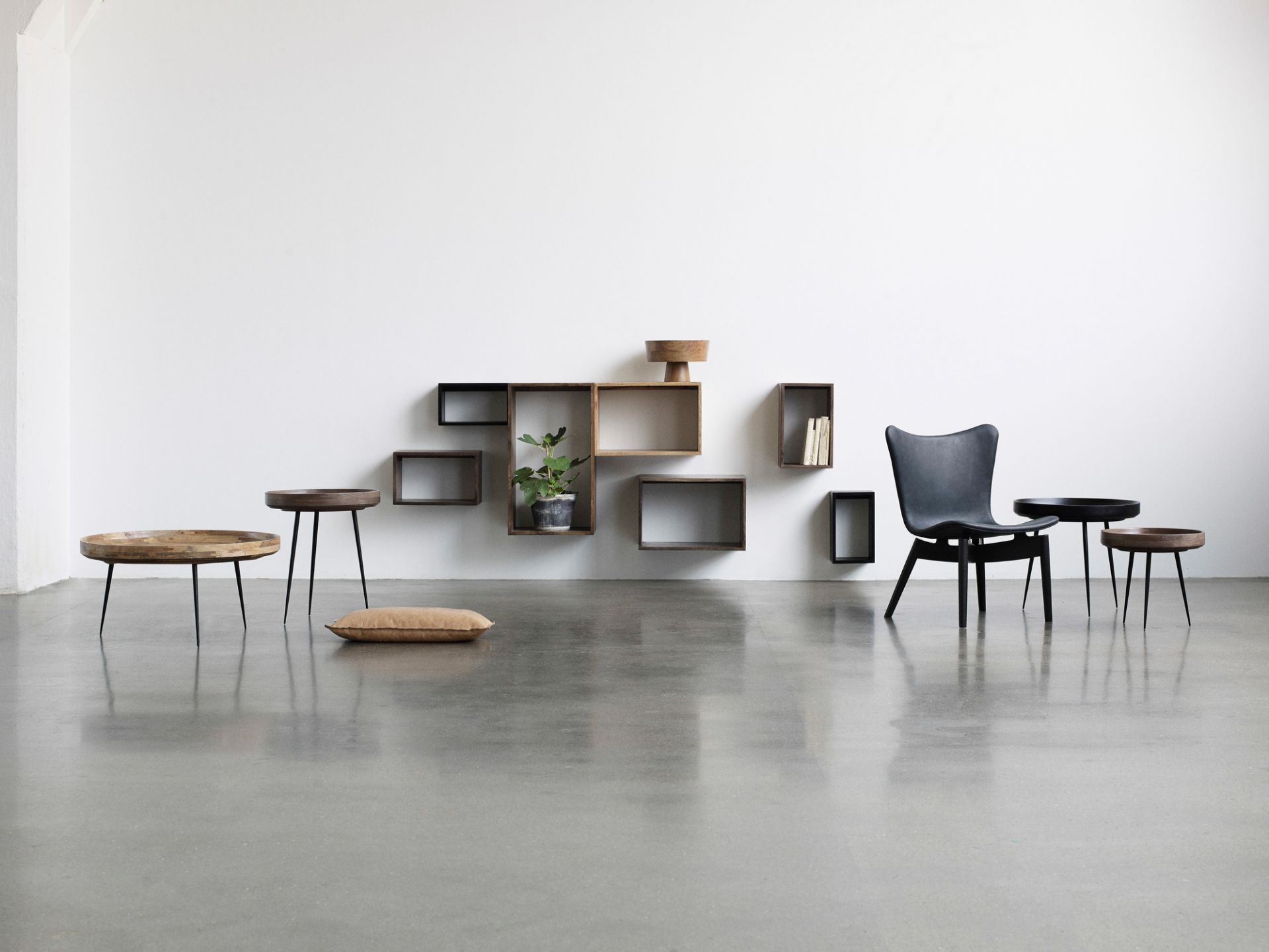 Bowl Table Tisch Mangoholz Extra groß Mater