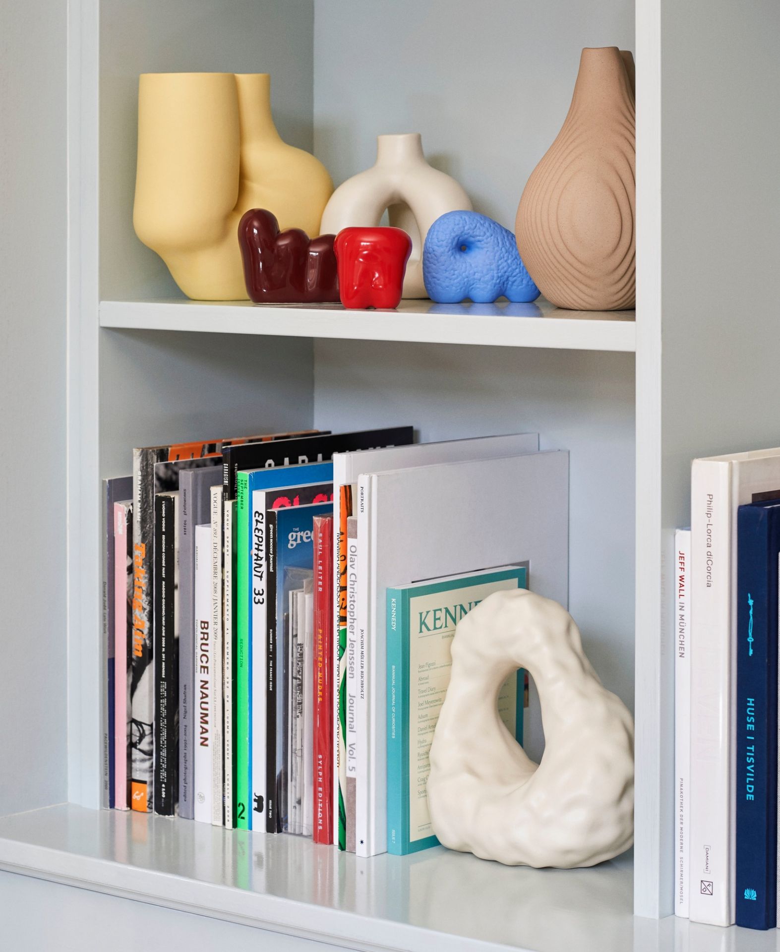W&S Boulder Bookend Buchstütze Hay EINZELSTÜCK