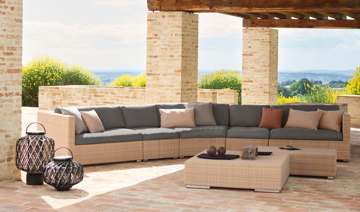 Lounge Daybed inkl. Polster Dedon