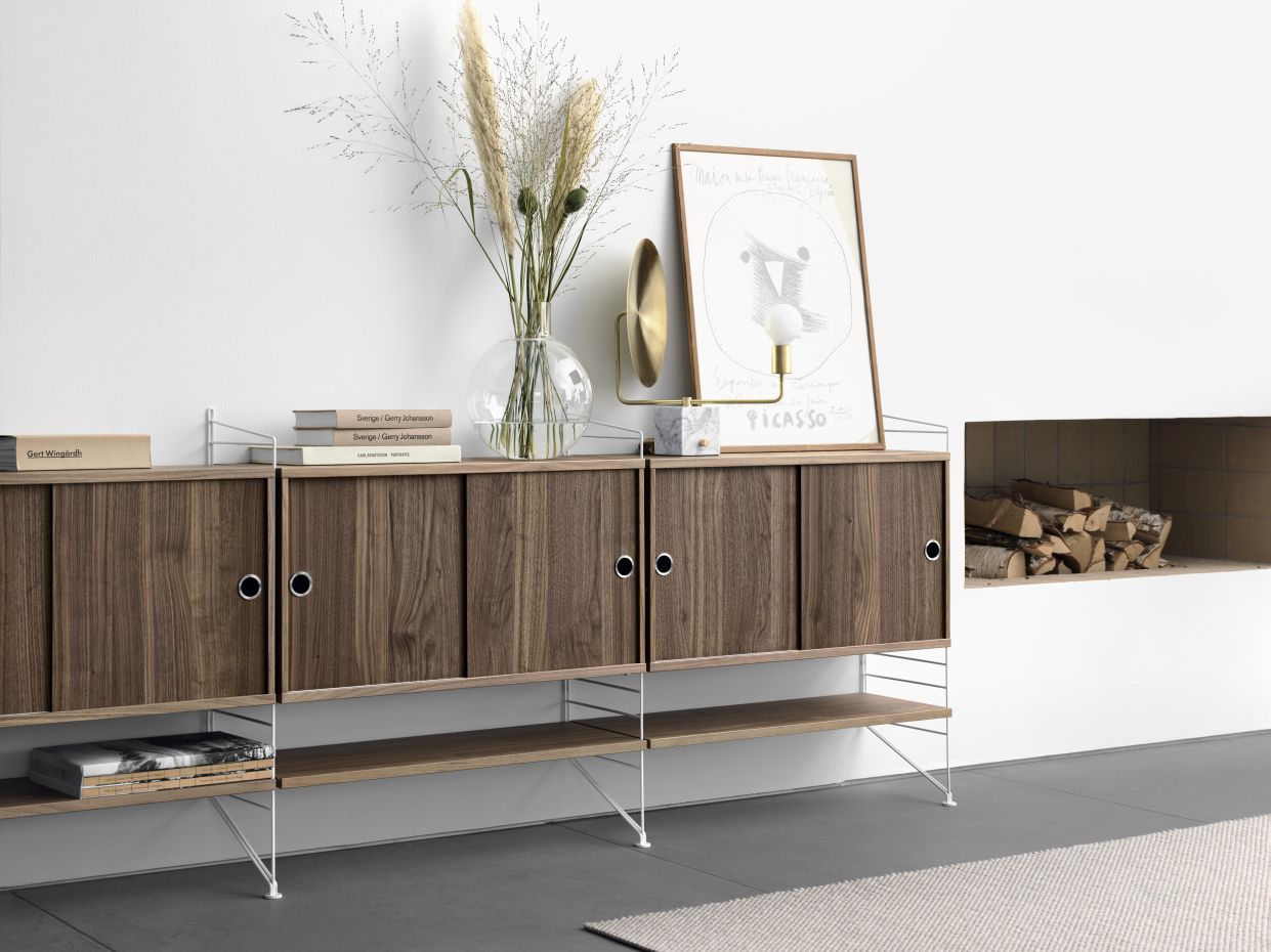 Einzelteil Bodenleiter H 85 cm String Furniture 