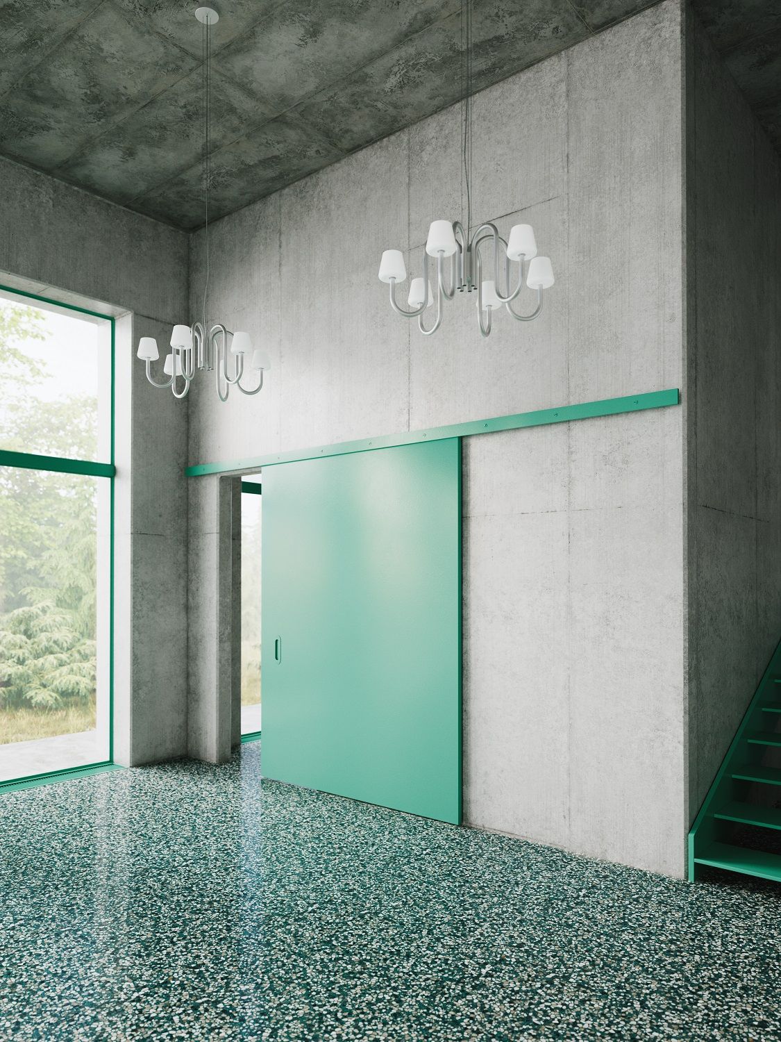 Apollo Chandelier Pendelleuchte Hay