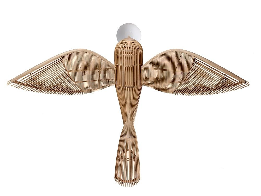 Big Bird / Birdy Suspension Leuchtenskulptur mit Bluetooth LZF Lamps 