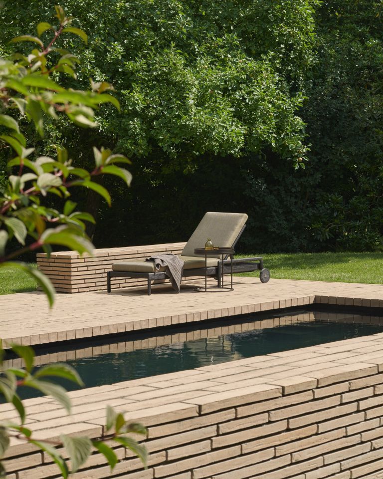 Outdoor Beistelltisch Aluminium Ethnicraft