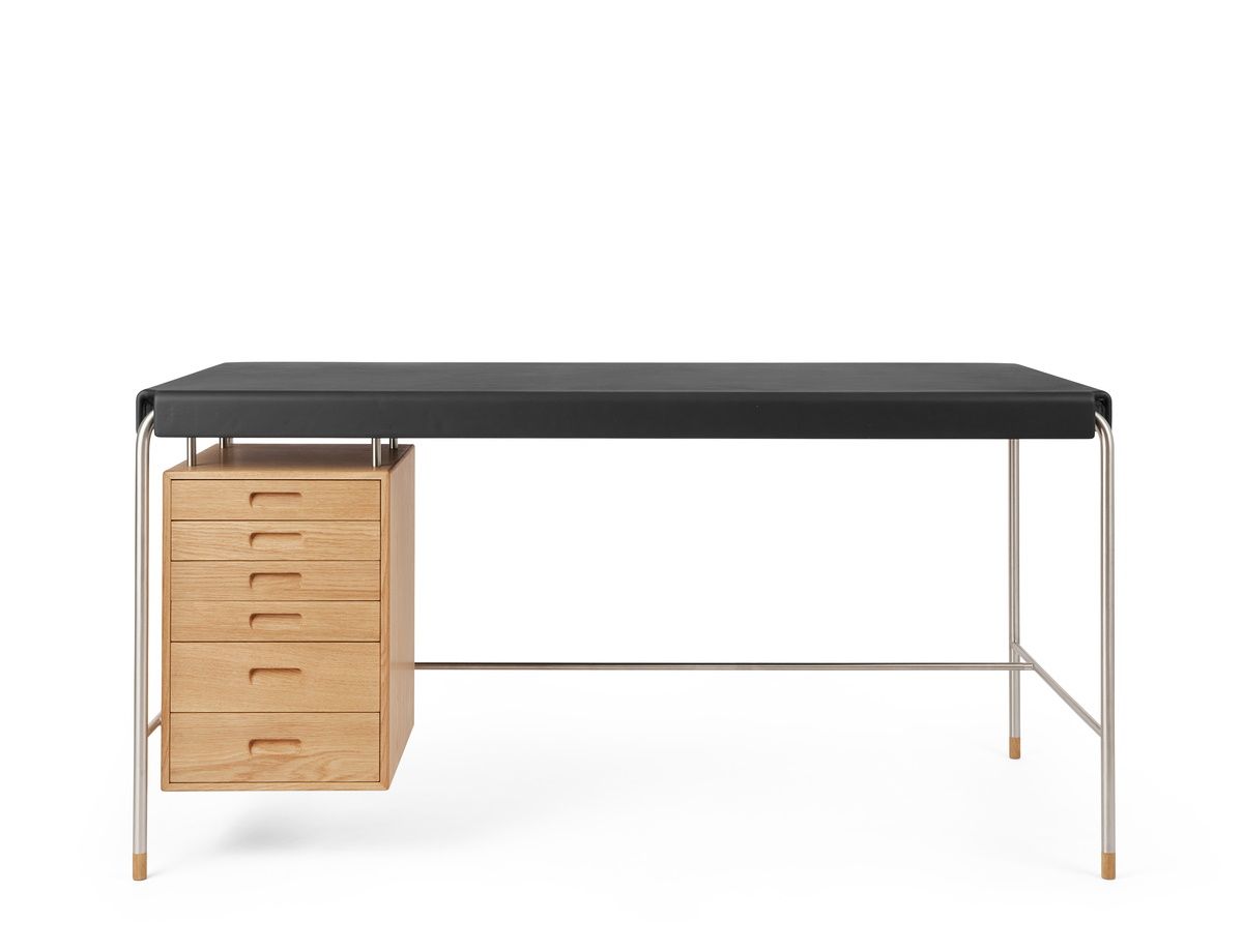 AJ52 Society Table Arbeitstisch Eiche geölt B140 Carl Hansen & Søn