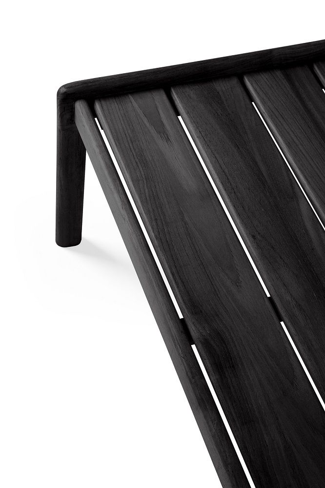 Jack Outdoor Couchtisch Teak schwarz lackiert Ethnicraft