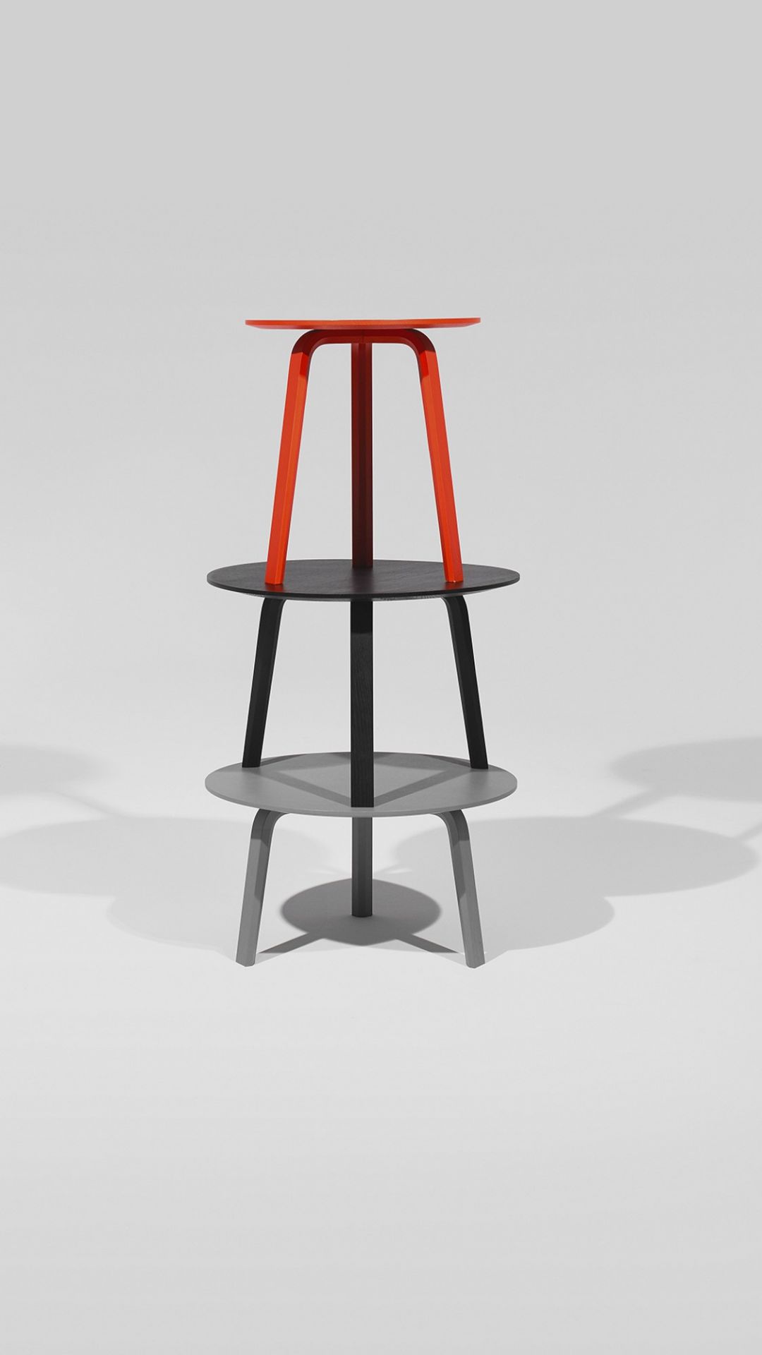 Bella Coffee Table Beistelltisch Durchmesser 45 cm SCHWARZ Hay EINZELSTÜCKE