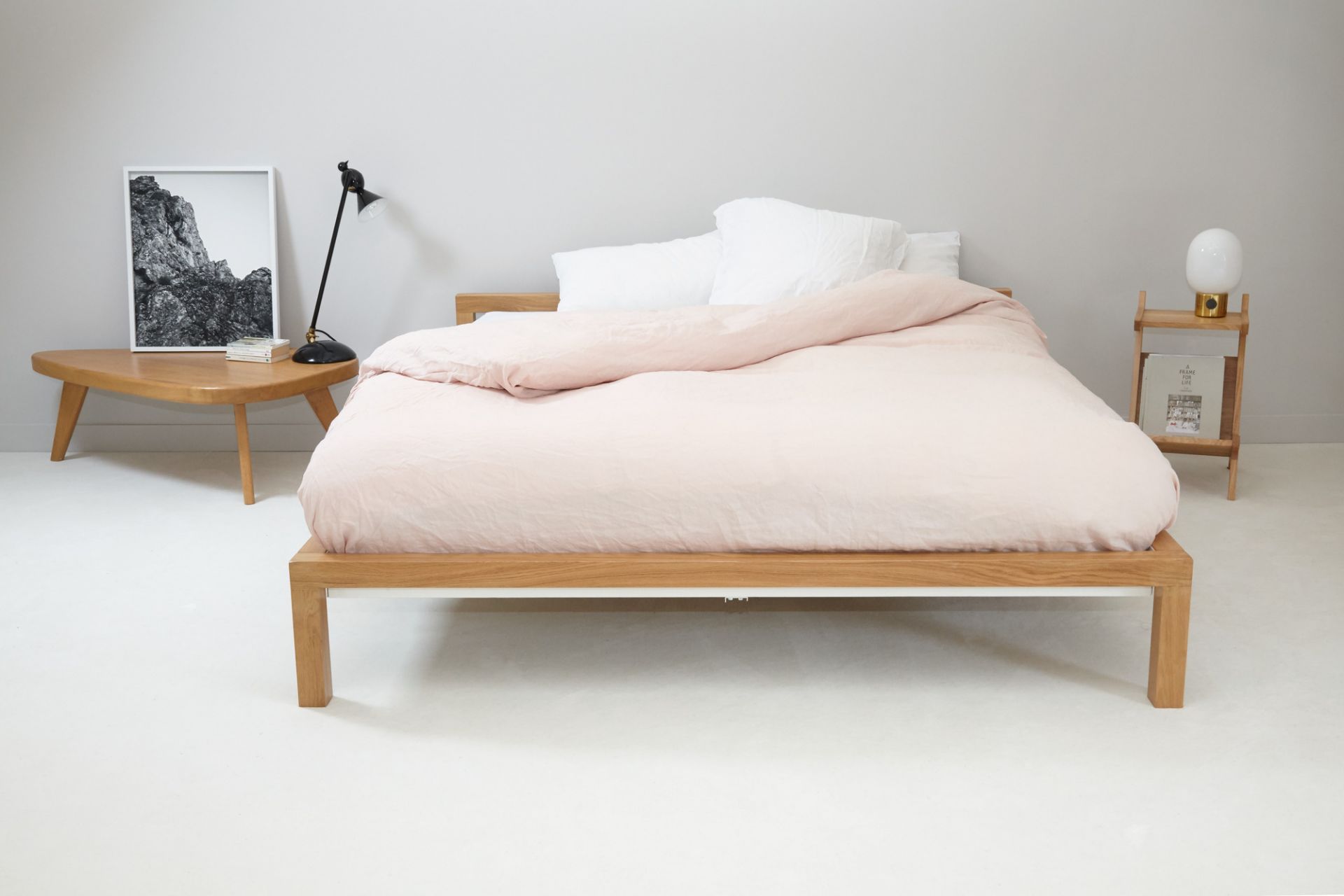 Pure Bett Eiche 180 x 200 cm Hans Hansen