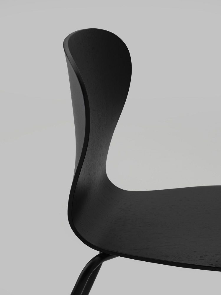 S 220 Formholzstuhl / Stuhl ohne Armlehne Thonet