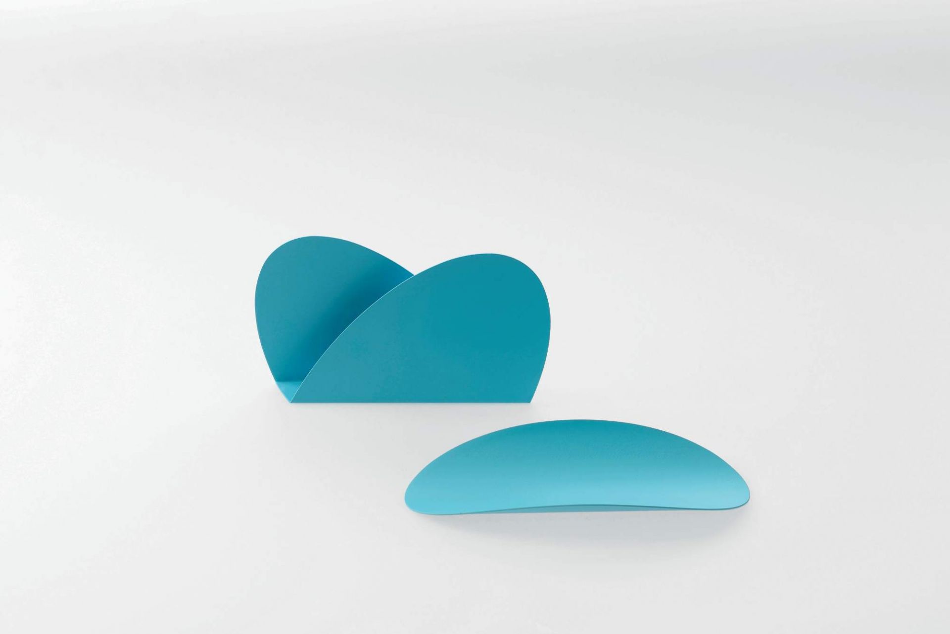 Ellipse Schreibtischset bunt Alessi-gelb