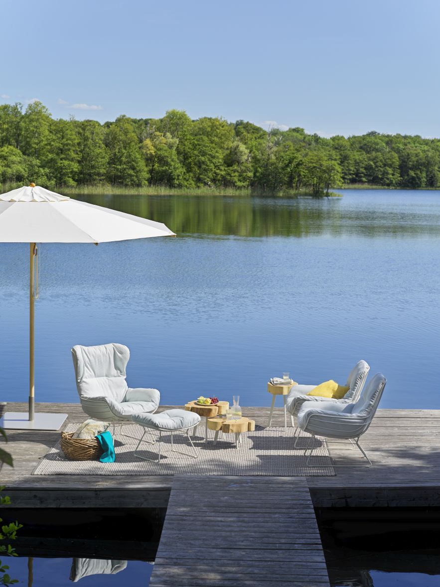 Leyasol Ottoman Outdoor Freifrau Manufaktur