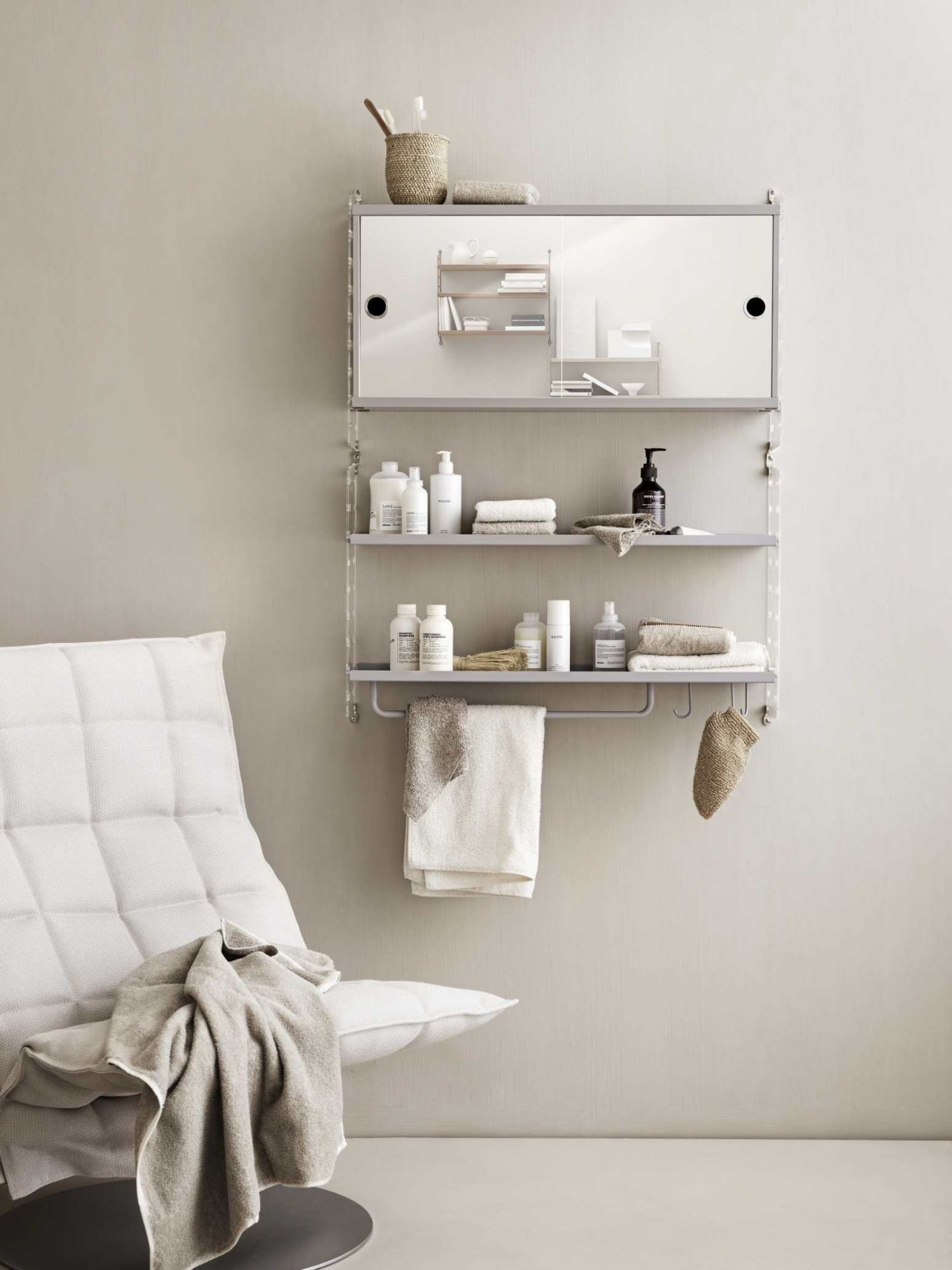String Badezimmer Wand Regalsystem C String Furniture 
