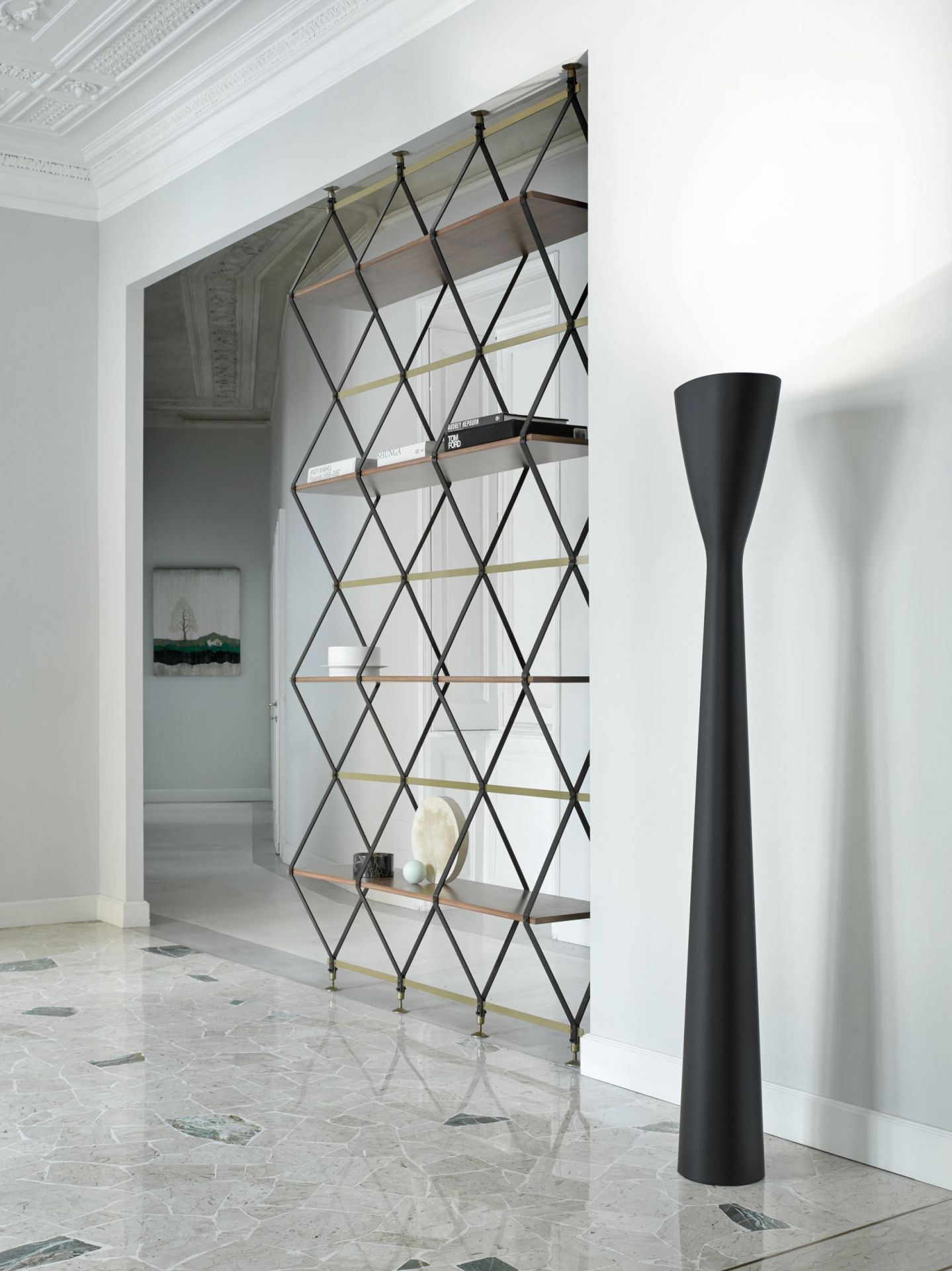 D38L Carrara LED Stehleuchte Luceplan