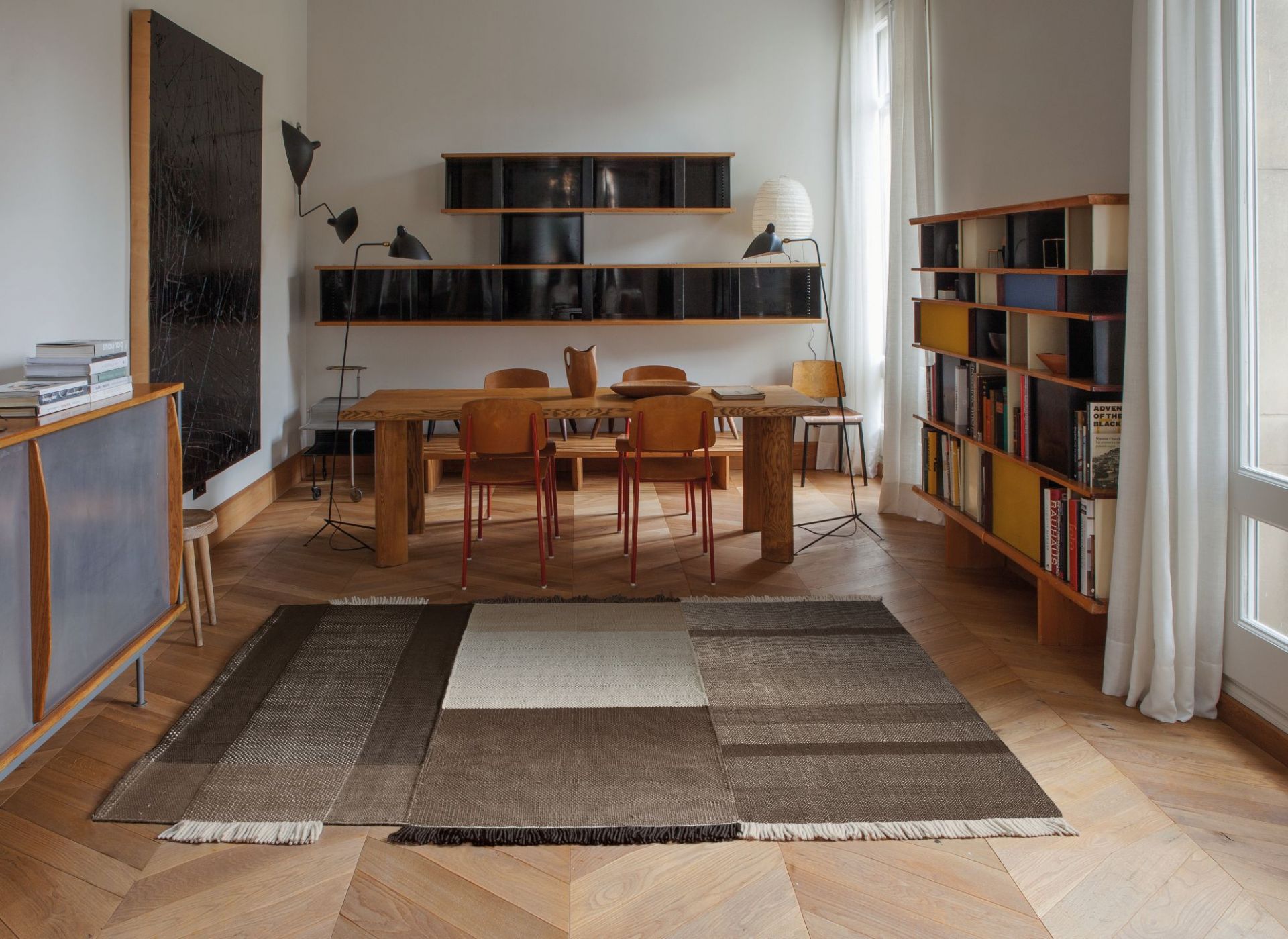 Tres Teppich Nanimarquina 170x240 cm Schokolade