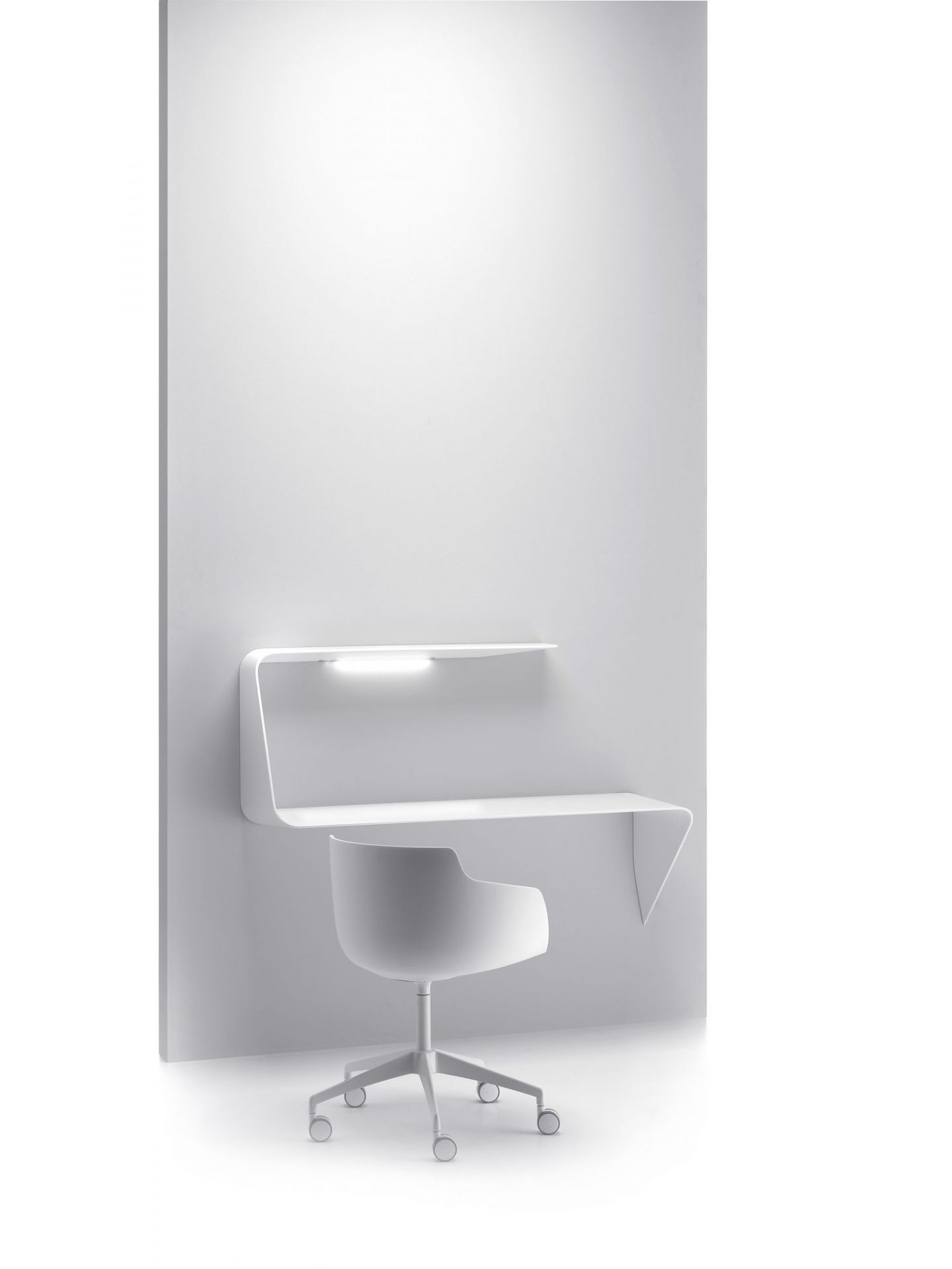 Mamba Ablage / Wandsekretär mit LED MDF Italia