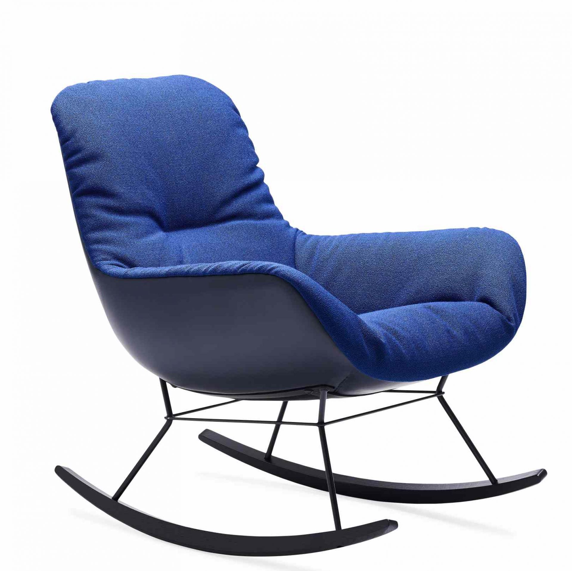 Leya Rocking Lounge Chair Schaukelsessel Freifrau Manufaktur