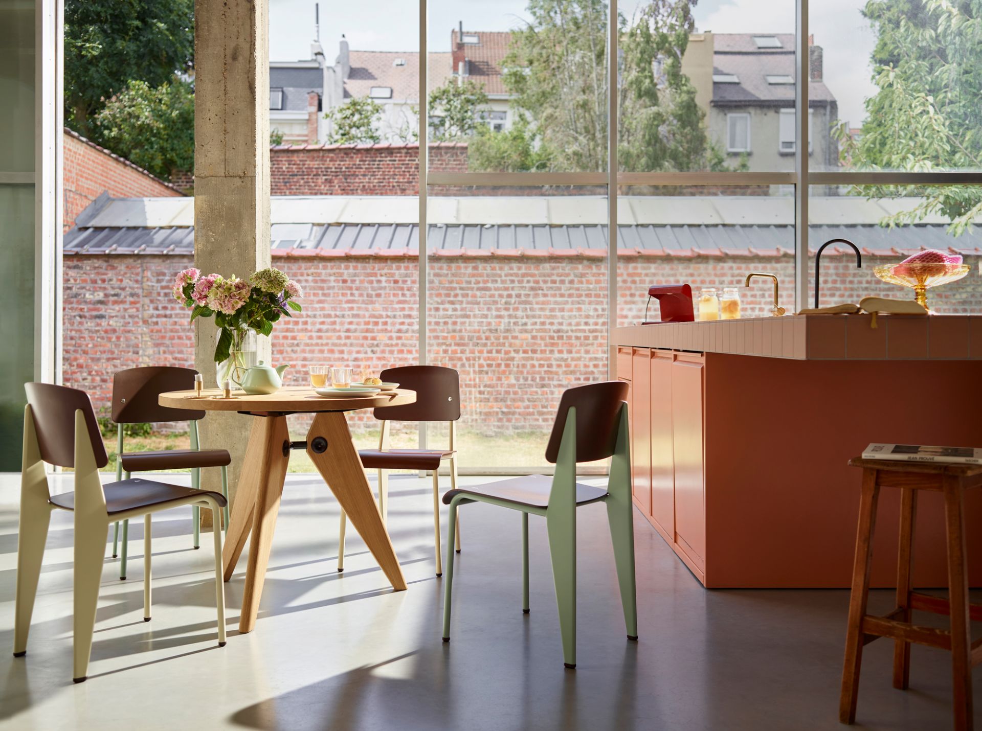 Lampe de Bureau Tischleuchte Vitra Deep black