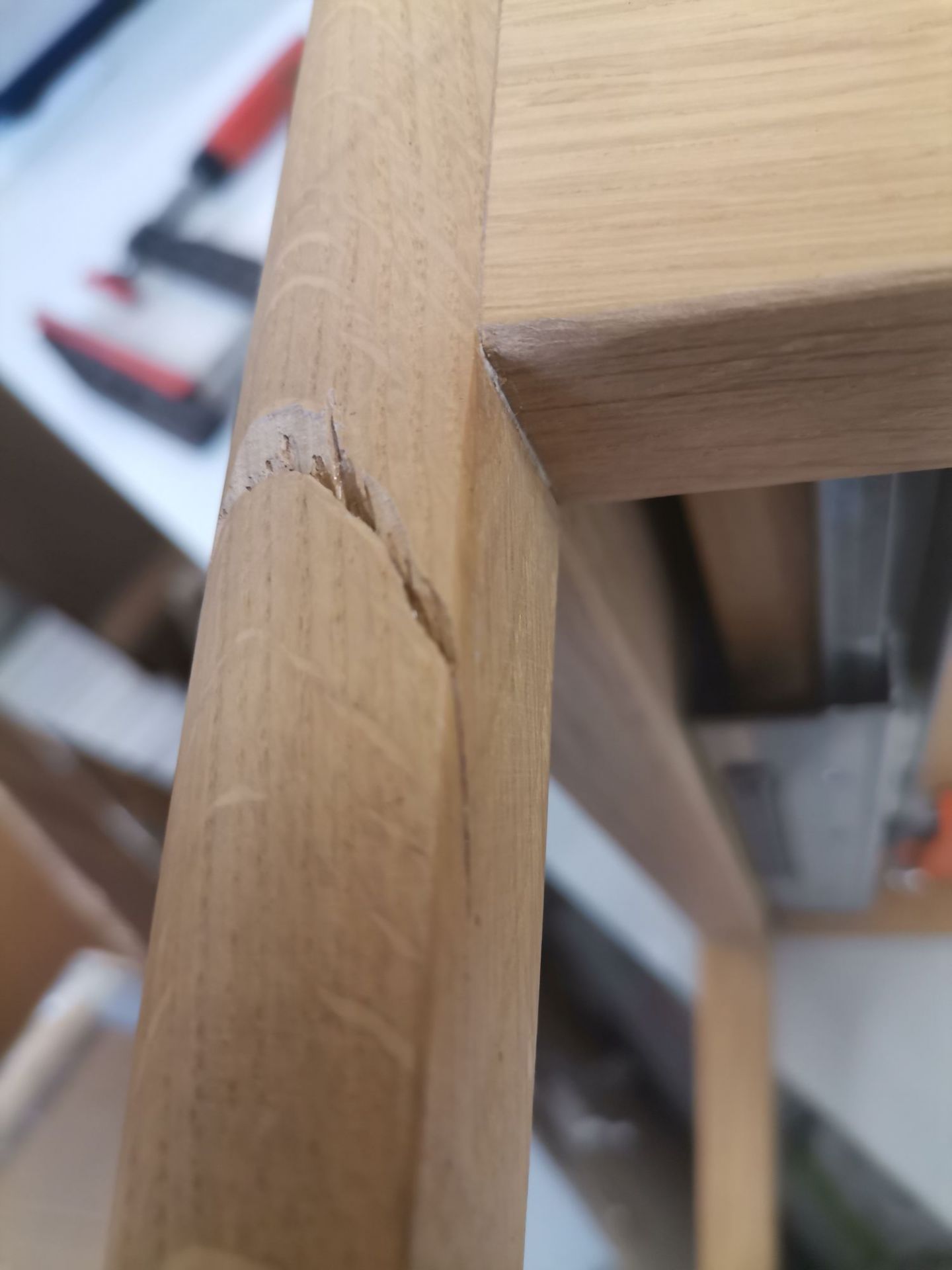Spindle Nachttisch EICHE Ethnicraft MÄNGELEXEMPLAR