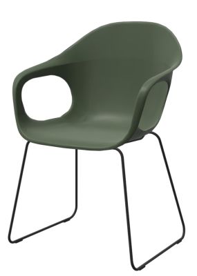 Elephantino Sessel Kufengestell Kristalia